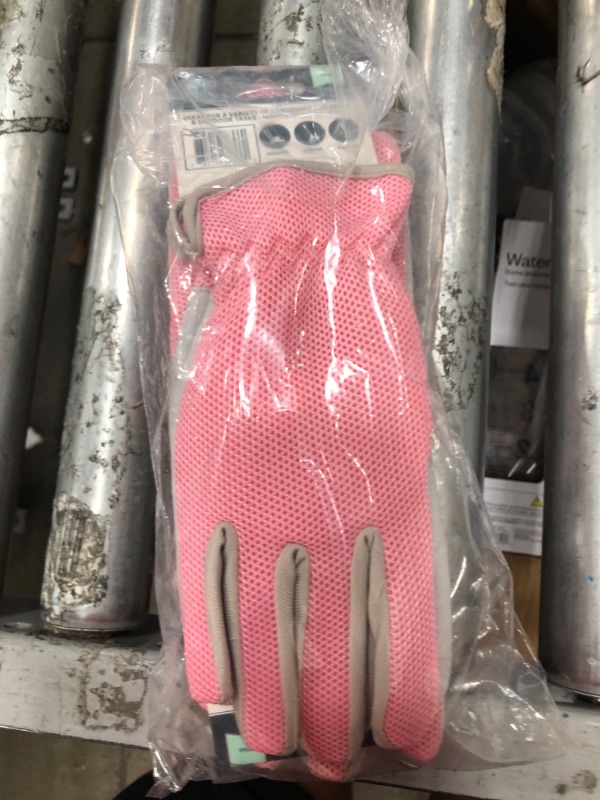 Photo 2 of 2PK-Digz Breathable Utility Work Gloves Pink
