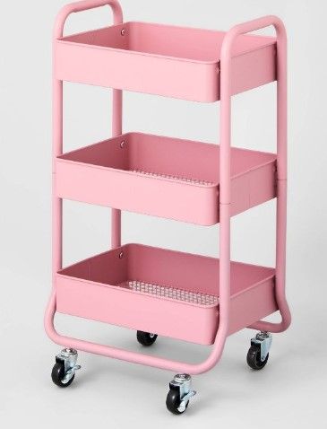 Photo 1 of 3 Tier Metal Utility Cart - Brightroom™

