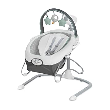 Photo 1 of Graco Soothe 'n Sway LX Baby Swing with Portable Bouncer, Derby
