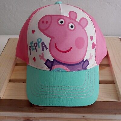 Photo 1 of 10PK-Hasbro Peppa Pig Kid's Baseball Hat Pink White and New with Tags
