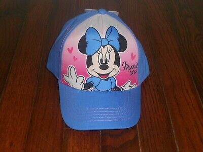 Photo 1 of 10PK-DISNEY MINNIE MOUSE Kid's Baseball Hat New with Tags
