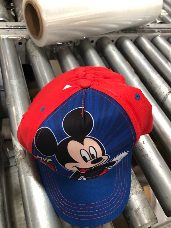 Photo 2 of 10PK-DISNEY MICKEY MOUSE Kid's Baseball Hat New with Tags
