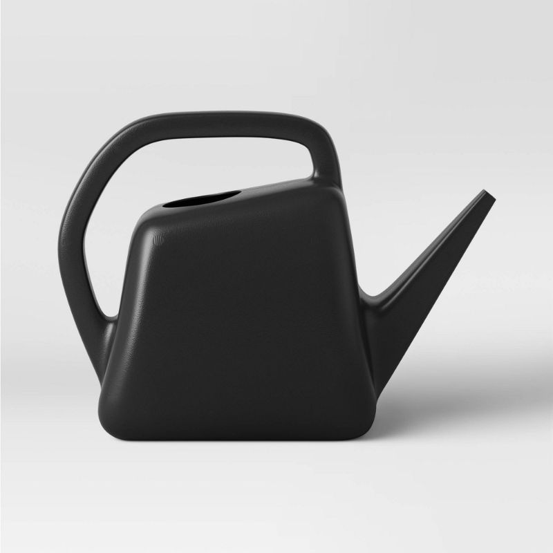 Photo 1 of 4PK-1gal Novelty Watering Can Black - Room Essentials
