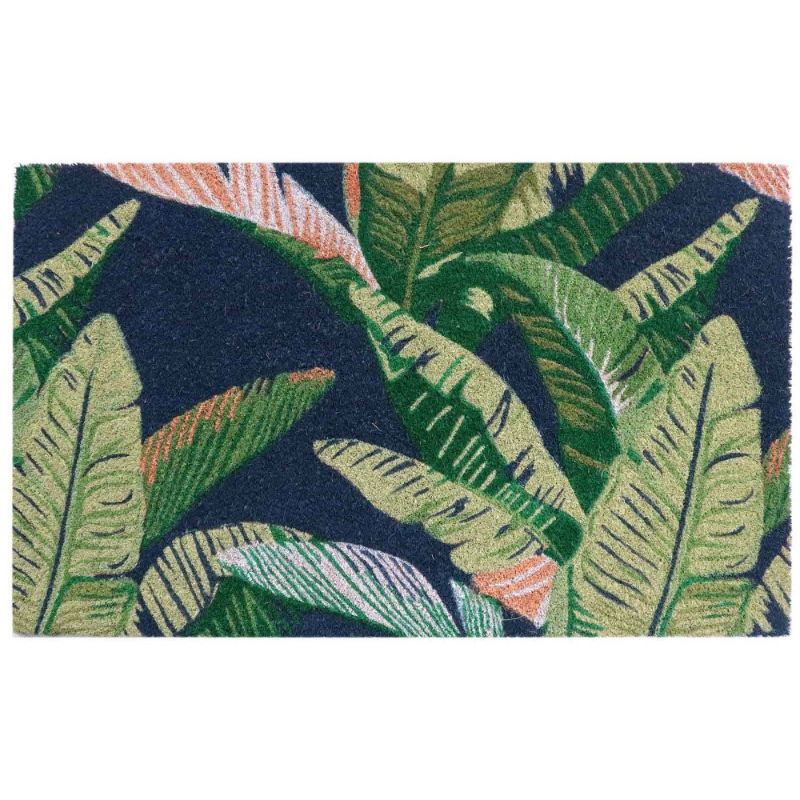 Photo 1 of 2PK-Doormat Banana Leaf - Threshold
