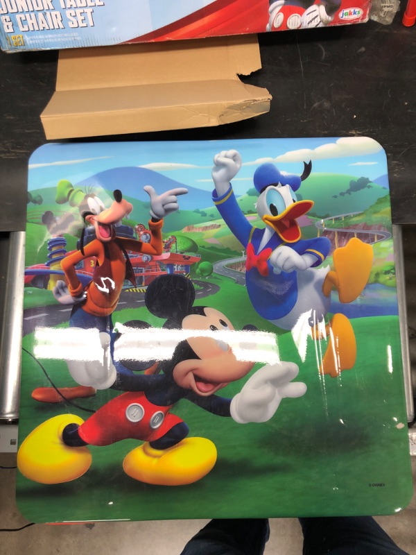 Photo 2 of Disney Junior 45704 Mickey Kids Table & Chair Set, Junior Table for Toddlers Ages 2-5 Years ,20" x 20"