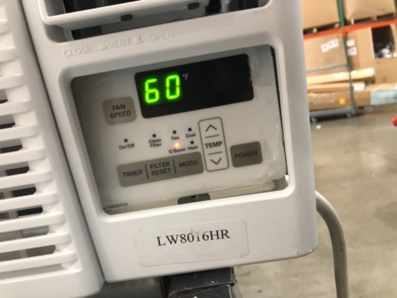 Photo 1 of **needs assembly-minor damage-please view photos**
LG 7,500 BTU Window Air Conditioner with Supplemental Heat, Cools 320 Sq.Ft. (16' x 20' Room Size), Electronic Controls with Remote, 2 Cooling, Heating & Fan Speeds, Slide In-Out Chassis, 115V
