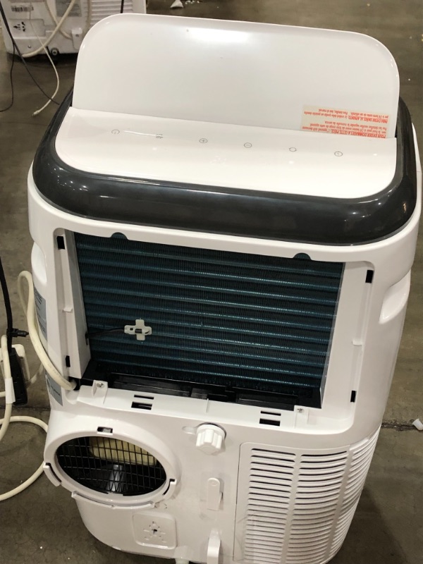 Photo 10 of **missing remote**
BLACK+DECKER 5,000 BTU Portable Air Conditioner with Remote Control, White
