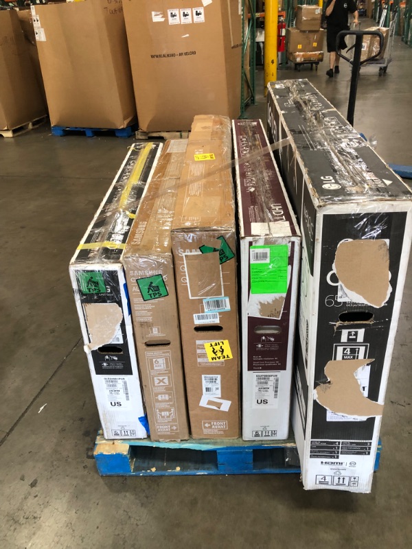 Photo 2 of NON REFUNDABLE 
PALLET OF DAMAGED TELEVISIONS MISSING ACCESSORIES 
5 items 
