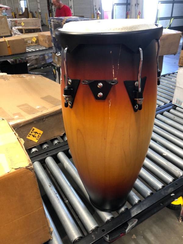 Photo 6 of 2 boxes full set .
Latin Percussion LP City Wood Congas 10" & 11" Set - Vintage Sunburst