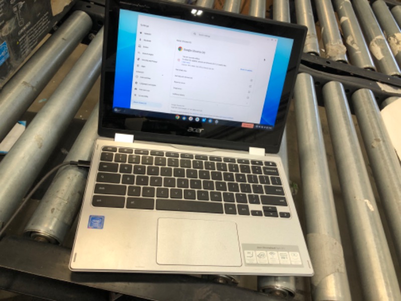 Photo 6 of Acer Chromebook Spin 311 Convertible Laptop | Intel Celeron N4000 | 11.6" HD Touch Corning Gorilla Glass Display | 4GB LPDDR4 | 64GB eMMC | Intel 802.11ac Gigabit WiFi 5 | Chrome OS | CP311-2H-C7QD