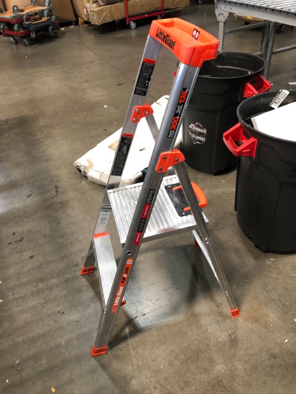 Photo 5 of **used*
Little Giant Ladder Systems Flip-N-Lite, 4-Foot, Stepladder, Aluminum, Type 1A, 300 Lbs Rated (15272-001)
