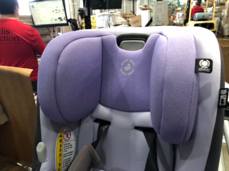 Photo 4 of **opened to verify parts**
Maxi-Cosi Pria All-in-One Convertible Car Seat, Moonstone Violet

