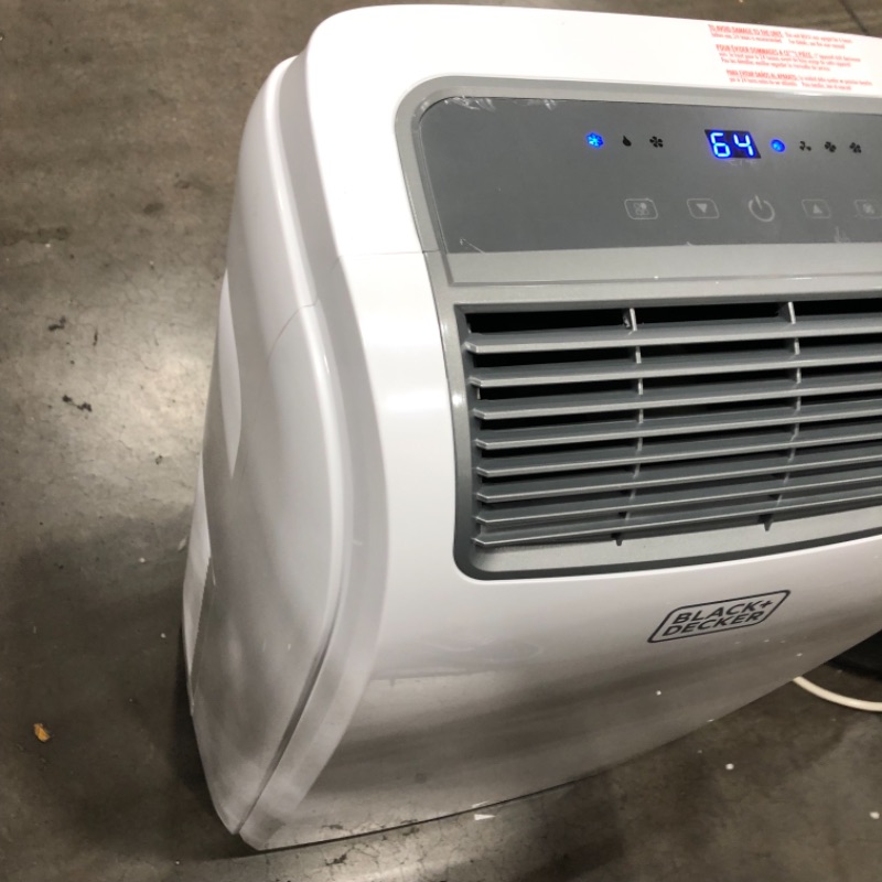 Photo 9 of **used**
Black & Decker /4,000 BTU (DOE) Portable Air Conditioner with Remote Control, White
