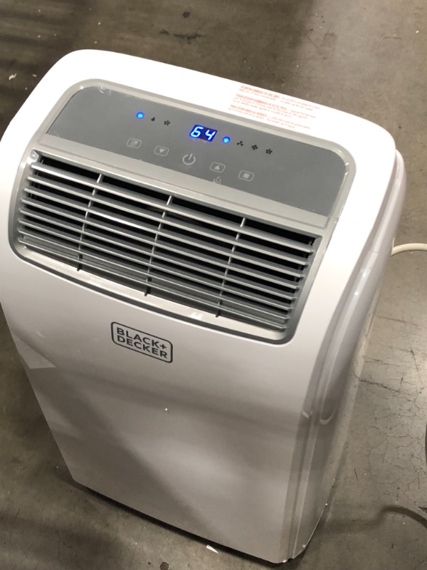 Photo 6 of **used**
Black & Decker /4,000 BTU (DOE) Portable Air Conditioner with Remote Control, White
