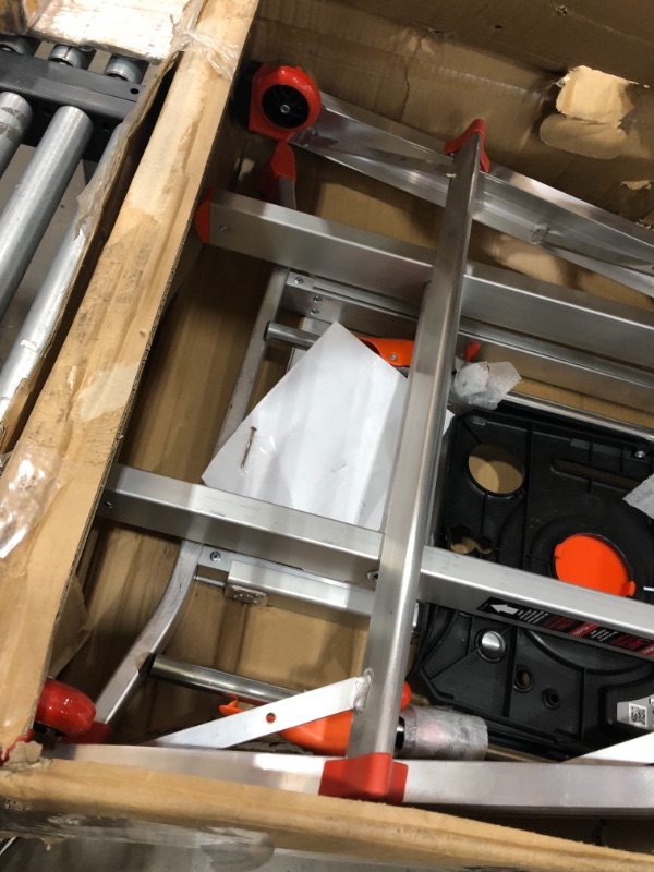 Photo 1 of **minor scratches**
Little Giant 6-10' Select Step Type Ia Aluminum Ladder with Airdeck
