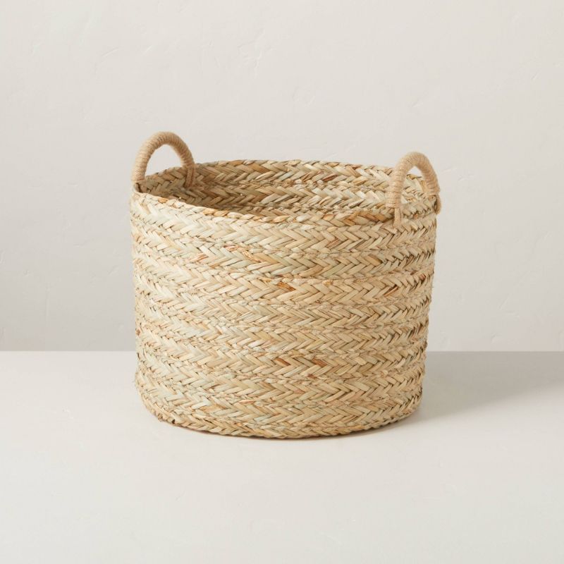 Photo 1 of **shape is lost view photos**
Braided Grass Storage Basket - Hearth & Hand™ with Magnolia

