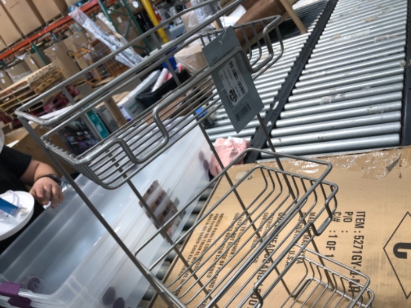 Photo 1 of 3 Tier Round Wire Shower Storage Tower - Made by Design™
