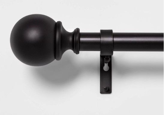 Photo 1 of **OPENED**
Ball Curtain Rod - Threshold™

