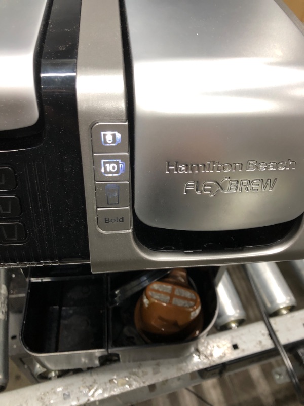 Photo 5 of *** TESTED*** POWERS ON**8 Hamilton Beach FlexBrew Universal Coffee Maker