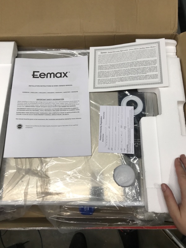 Photo 8 of ***PARTS ONLY*** Eemax HA036240 240V 36 kW Electric Tankless Water Heater