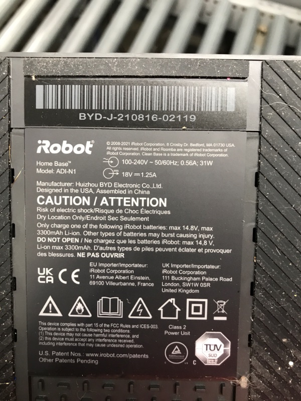 Photo 6 of ***PARTS ONLY*** `iRobot® Roomba® j7 Wi-Fi® Connected Robot Vacuum - Identifies & avoids Obstacles, Works w/ Alexa, Ideal for Pet Hair, Carpets