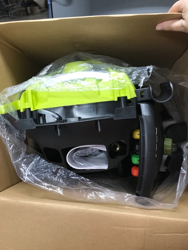 Photo 2 of ***FACTORY SEALED*** Sun Joe SPX3000 2030 Max PSI 1.76 GPM 14.5-Amp Electric High Pressure Washer, Cleans Cars/Fences/Patios