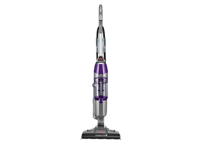 Photo 1 of &*** MISSING TANK*** BISSELL SYMPHONY PET STEAM MOP AND STEAM VACUUM CLEANER FOR HARDWOOD AND TILE FLOORS, WITH MICROFIBER MOP PADS, 1543A
