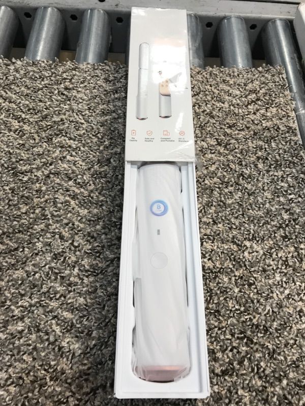 Photo 2 of ADJUSTABLE UV SANITIZING WAND LONG OR SHORT LIGHT WEIGHT DESTROYS 99.9 PERCENT GERMS ULTRAVIOLET DISINFECTION TECH STERILIZATION GRAVITY SENSOR
