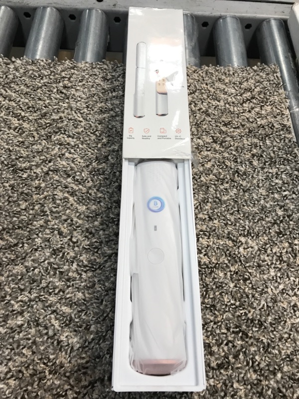 Photo 2 of ADJUSTABLE UV SANITIZING WAND LONG OR SHORT LIGHT WEIGHT DESTROYS 99.9 PERCENT GERMS ULTRAVIOLET DISINFECTION TECH STERILIZATION GRAVITY SENSOR 