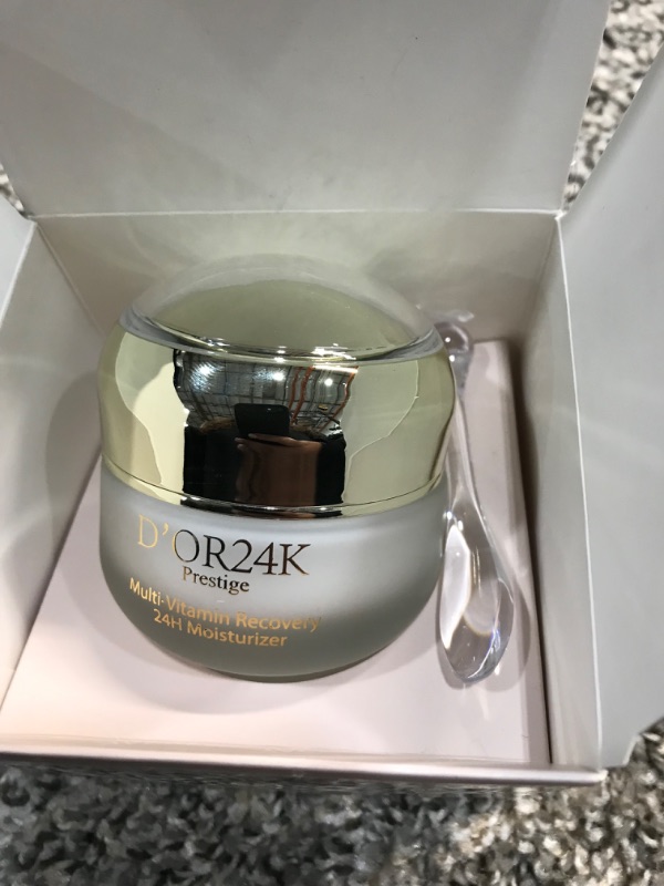 Photo 1 of 24K MULTIVITAMIN RECOVERY 24H MOISTURIZER AMPLIFIES SKIN NATURAL COLLAGEN PRODUCTION TO APPEAR YOUNGER AND HEALTHIER THE GOLD WORKS IN CONJUNCTION WITH GREEN TEA PROTECTING YOUR SKIN FROM SUN DAMAGE REDUCING INFLAMMATION AND BUILDING COLLAGEN NEW IN BOX 