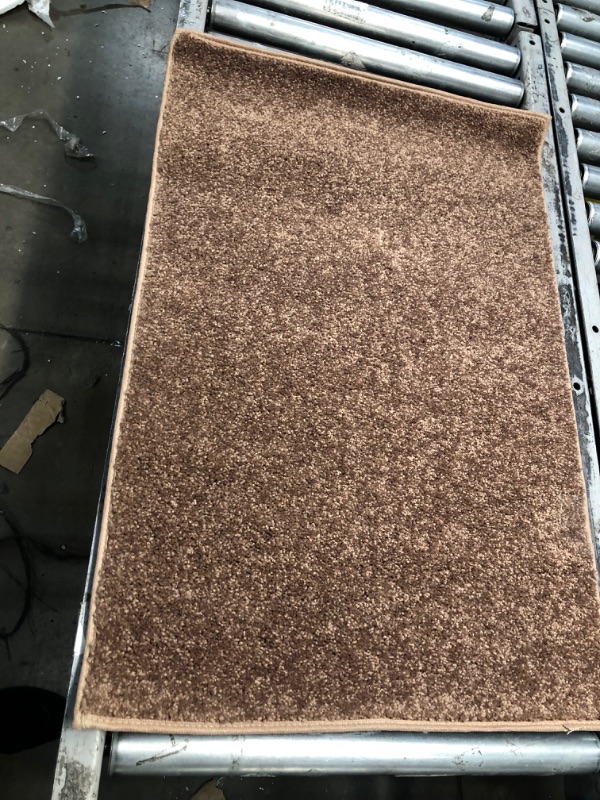 Photo 1 of 2'x10"x1'10 3/4"  Brown Entry Rug 