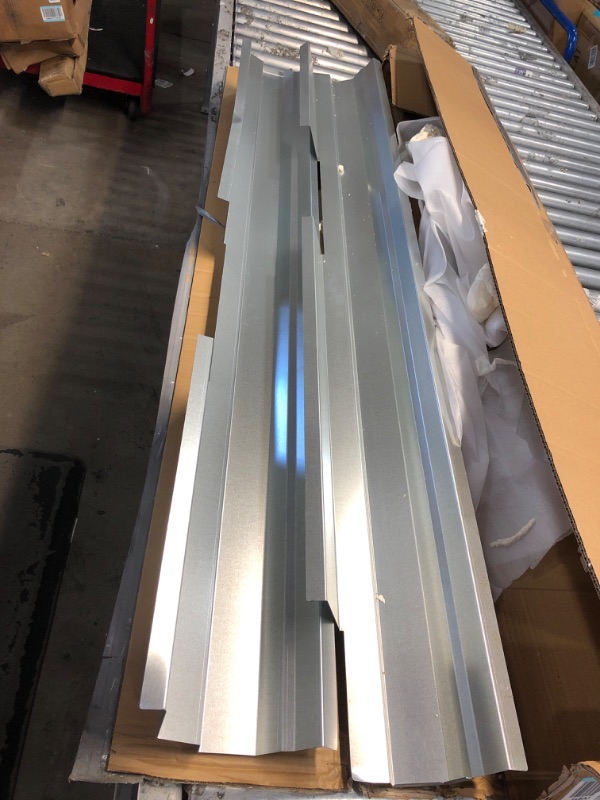 Photo 1 of  59.5 INCH LONG GALVANIZED STEEL  2 PIECES 