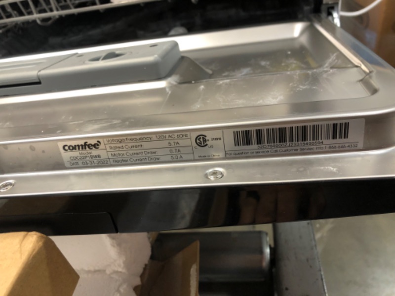 Photo 5 of (DENTED) COMFEE’ Countertop Dishwasher, Energy Star Portable Dishwasher