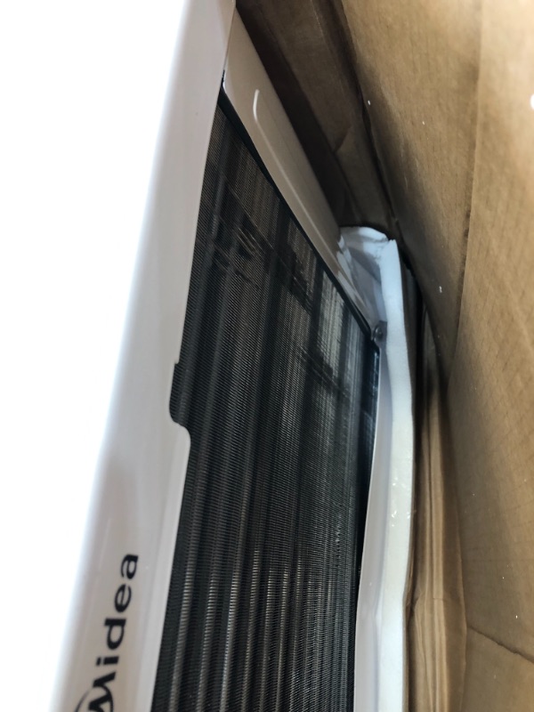 Photo 7 of *DENTED*
Midea 8,000 BTU Smart Inverter U-Shaped Window Air Conditioner, 35% Energy Savings, Extreme Quiet, MAW08V1QWT (1860705)
