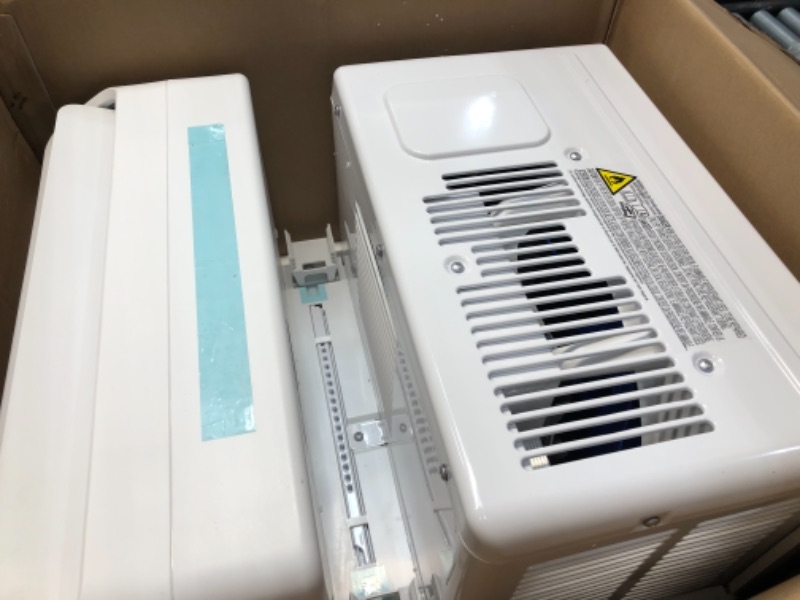 Photo 5 of **OPENED**DENTED**
Midea 8,000 BTU Smart Inverter U-Shaped Window Air Conditioner, 35% Energy Savings, Extreme Quiet, MAW08V1QWT (1860705)
