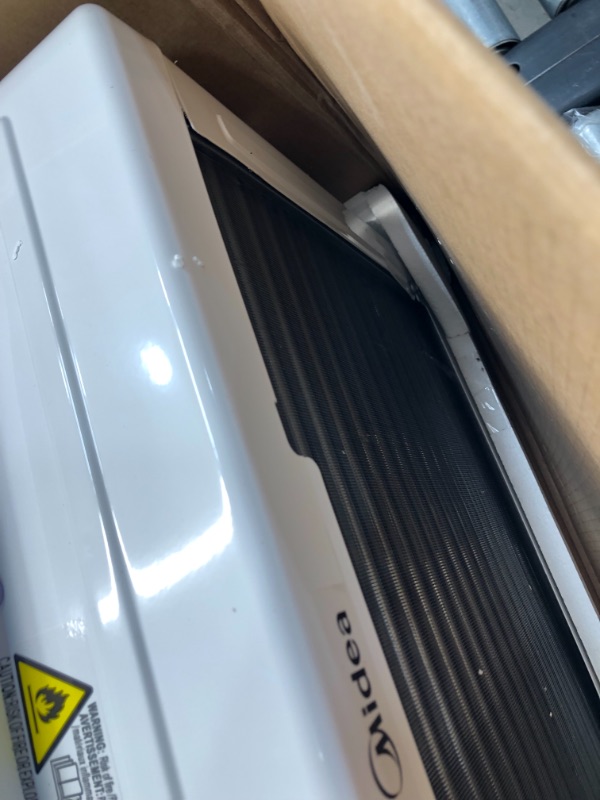 Photo 3 of **OPENED**DENTED**
Midea 8,000 BTU Smart Inverter U-Shaped Window Air Conditioner, 35% Energy Savings, Extreme Quiet, MAW08V1QWT (1860705)
