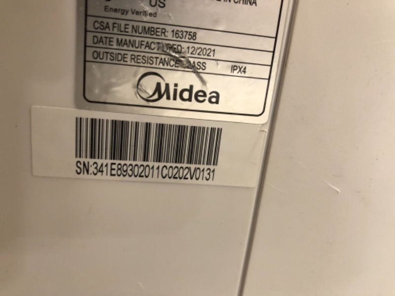 Photo 3 of *dented*
10,000 BTU U-Shaped Inverter Window Air Conditioner WiFi, 9X Quieter, ENERGY STAR Most Efficient Over 35% Savings, White
