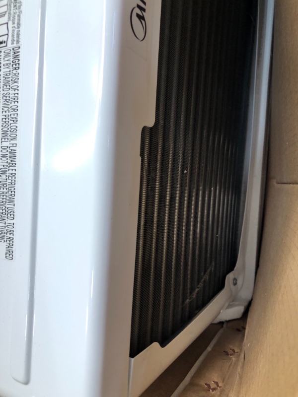 Photo 2 of **minor dents**
Midea 8,000 BTU Smart Inverter U-Shaped Window Air Conditioner, 35% Energy Savings, Extreme Quiet, MAW08V1QWT (1860705)

