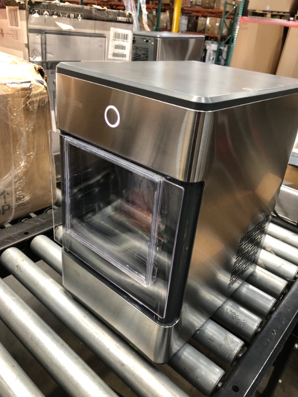 Photo 6 of ***PARTS ONLY*** GE Profile Opal | Countertop Nugget Ice Maker with Side Tank | Portable Ice Machine Makes up to 24 Lbs. of Ice per Day | Stainless Steel Finish
