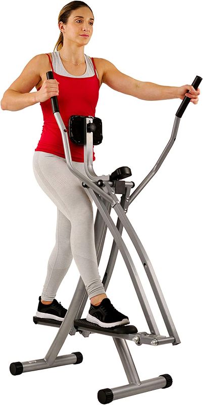 Photo 1 of ***PARTS ONLY*** Sunny Health & Fitness SF-E902 Air Walk Trainer Elliptical Machine Glider w/LCD Monitor, 220 LB Max Weight and 30 Inch Stride
