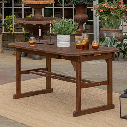 Photo 1 of Acacia Wood Patio Butterfly Table - Midland
