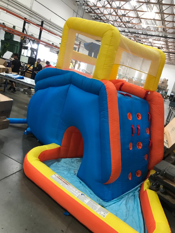 Photo 4 of Bestway H2OGO! 18 X 16.5 X 8.7 Foot Super Speedway Kids Inflatable Water Park - 74.3
