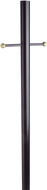 Photo 1 of **DENTED** Design House 501817 80-Inch Lamp Post, Black
