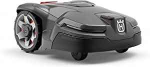 Photo 1 of (BROKEN CHARGING STATION COVER; SCRATCHED) Husqvarna Automower 415X Robotic Lawn Mower with GPS Assisted Navigation, Automatic Lawn Mower with Self Installation and Ultra-Quiet Smart Mowing Technology for Small to Medium Yards (0.4 Acre)
