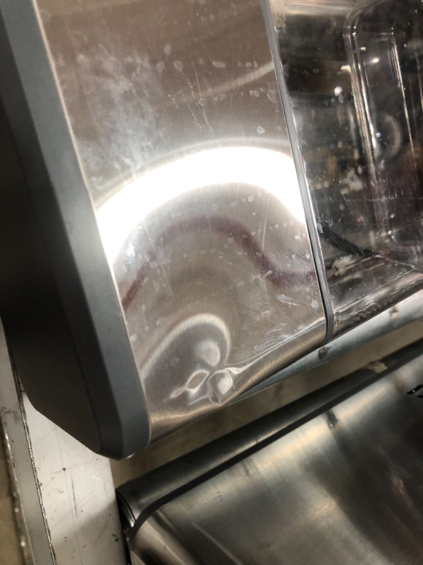 Photo 7 of (DENTED MAKER/SIDE TANK) GE Profile Opal | Countertop Nugget Ice Maker with Side Tank | Portable Ice Machine with Bluetooth Connectivity | Smart Home Kitchen Essentials | Stainless Steel Finish | Up to 24 lbs. of Ice Per Day
