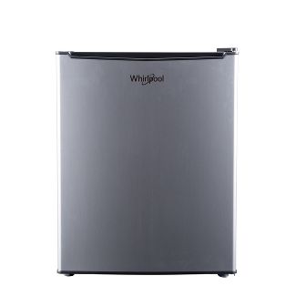 Photo 1 of (SCRATCHED) Whirlpool 2.7 cu ft Mini Refrigerator - Stainless Steel - WH27S1E

