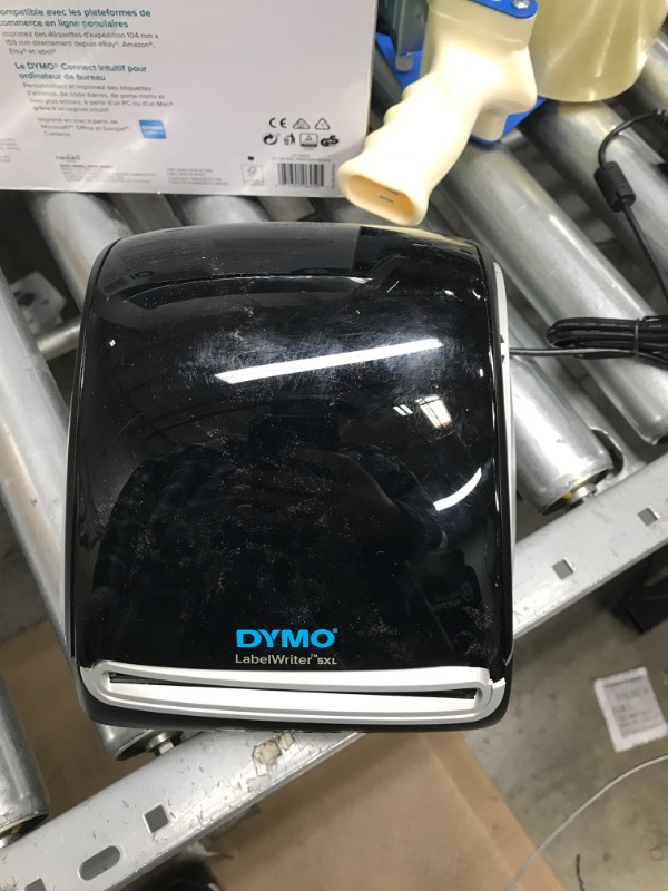 Photo 3 of (PARTS ONLY)DYMO LabelWriter 5XL Label Printer, Automatic Label Recognition, Prints Extra-Wide Shipping Labels (UPS, FedEx, USPS) from Amazon, eBay, Etsy, Poshmark, and More, Perfect for eCommerce Sellers LabelWriter 5XL Thermal Label Printers