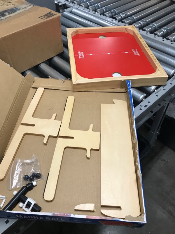 Photo 3 of GoSports Magna Ball Tabletop Board Game - Fast-Paced Magnet Game for Kids & Adults, Choose Between Magna, Soccer, and Hockey Games