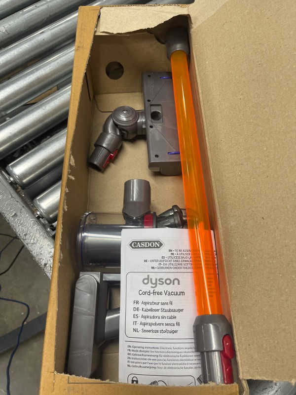 Photo 2 of Casdon Dyson Cordless Vacuum | Interactive Toy Dyson Vacuum For Children Aged 3+ | Includes Working Suction For Realistic Play