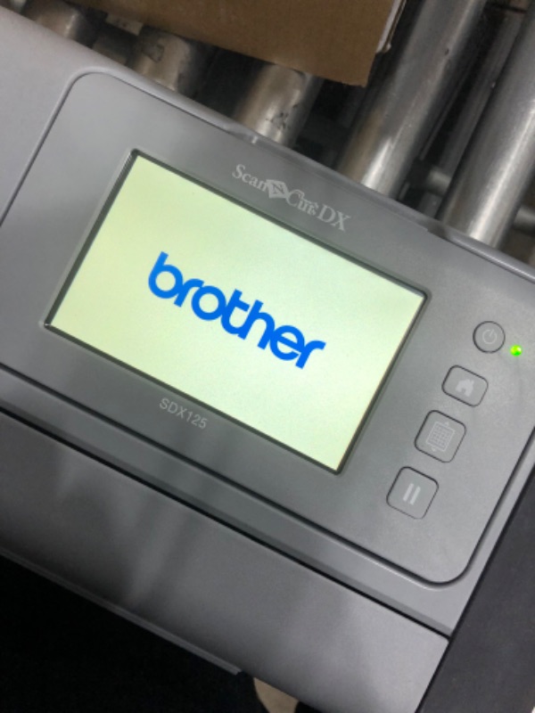 Photo 3 of Brother ScanNCut DX SDX125EGY Electronic Cutting Machine with Built-in Scanner
